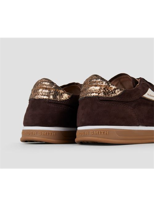 Sneakers Thames in camoscio e logo bianco Alexander Smith ALEXANDER SMITH | ASBETMW-9812-DBF